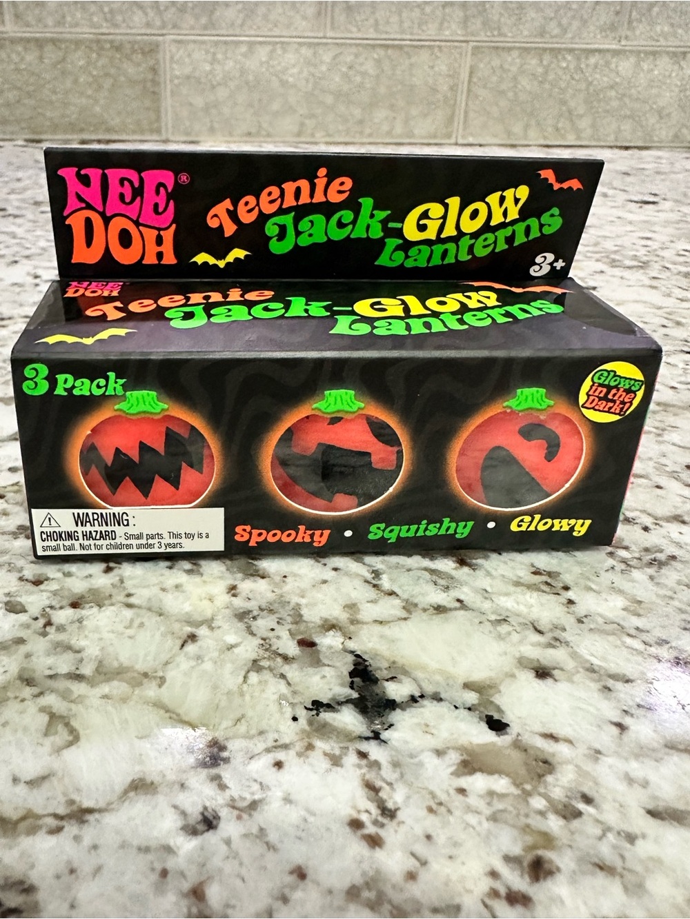 🎃👻 Authentic NeeDoh Teenie Jack-Glow Lanterns! 👻🎃